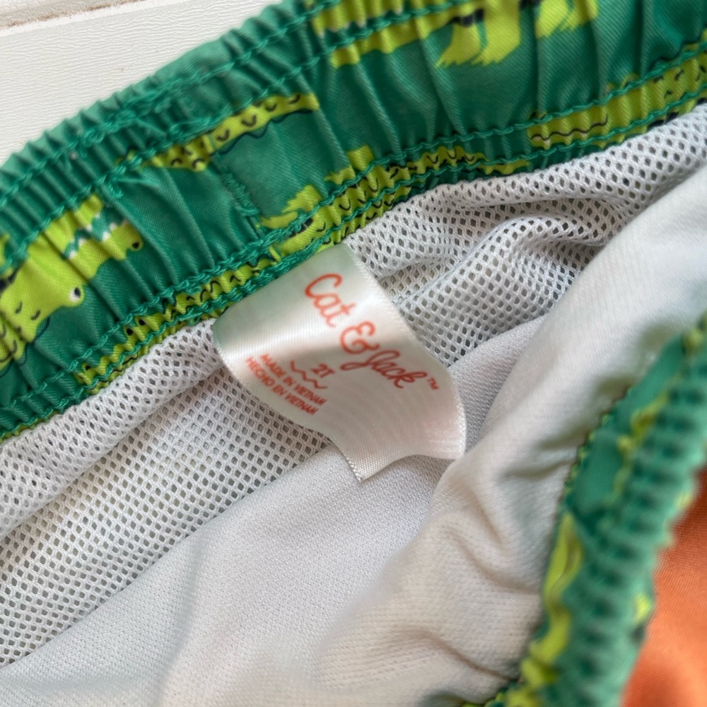 PRIMARY, COTTON ON Bundle of Boys Brightly Colored Swim Trunks - Picture 6 of 6